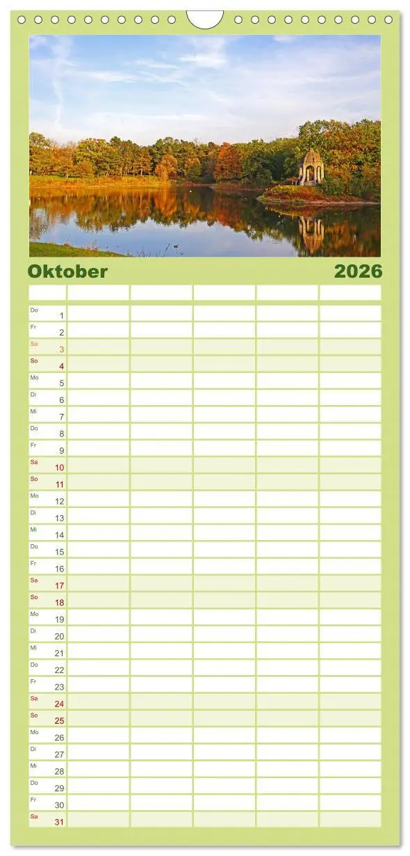 Bild: 9783516510805 | Familienplaner 2026 - Magdeburger Ansichten mit 5 Spalten...