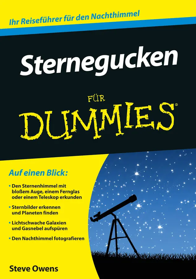 Cover: 9783527710805 | Sternegucken für Dummies | Steve Owens | Taschenbuch | 327 S. | 2014