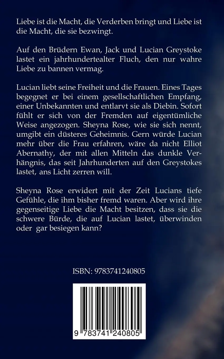Rückseite: 9783741240805 | Der Fluch der Greystokes | Macht der Liebe | Emilia Doyle | Buch