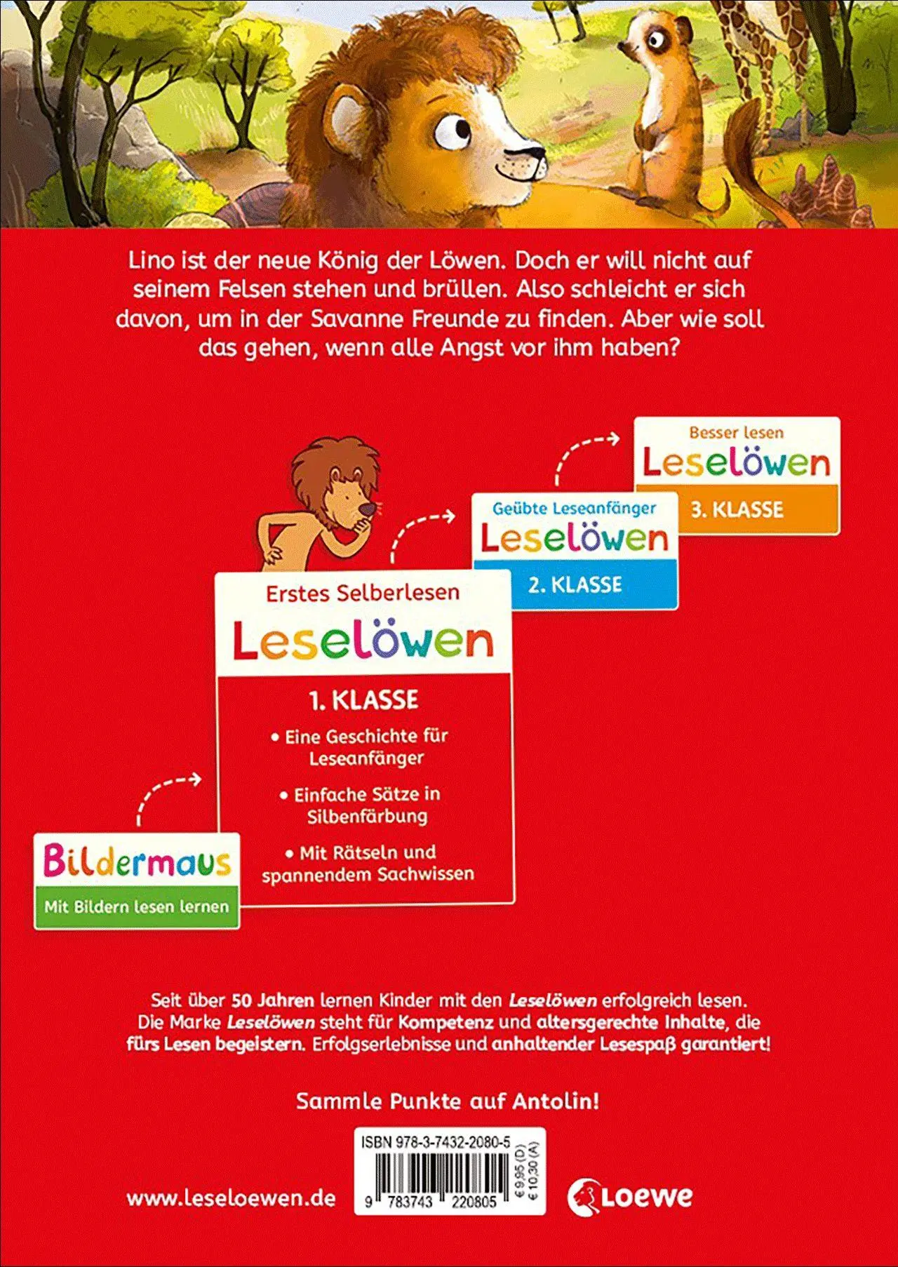 Bild: 9783743220805 | Leselöwen 1. Klasse - Ein Löwe findet Freunde | Gesa Neitzel | Buch