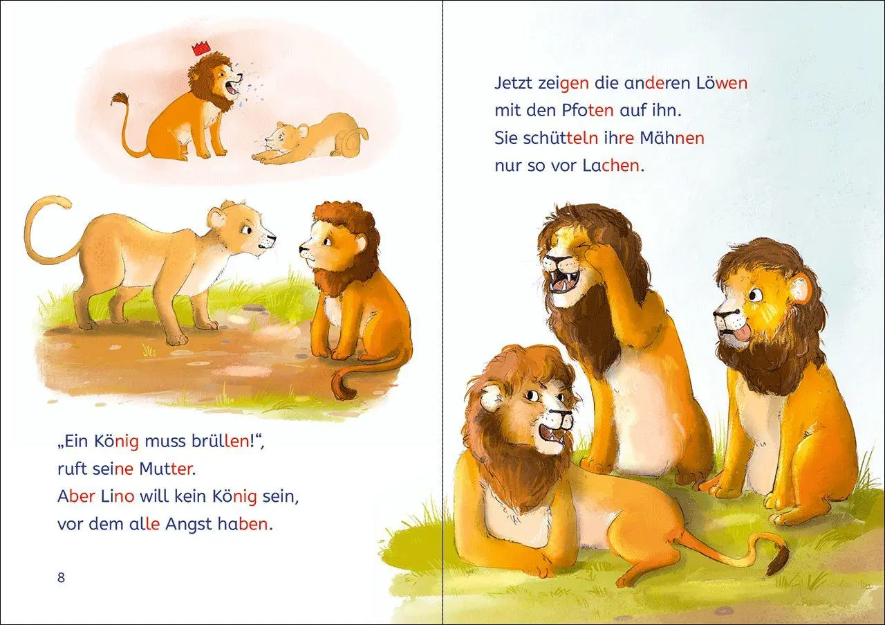 Bild: 9783743220805 | Leselöwen 1. Klasse - Ein Löwe findet Freunde | Gesa Neitzel | Buch
