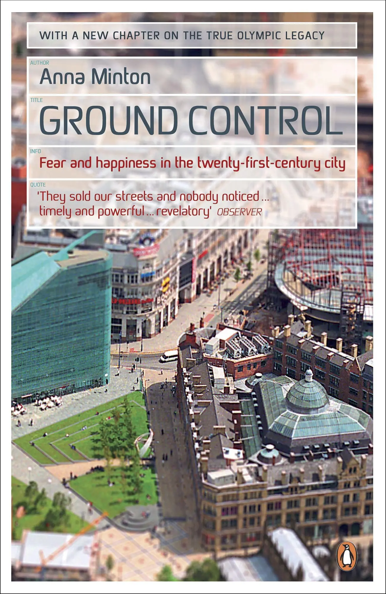 Cover: 9780241960905 | Ground Control | Fear and happiness in the twenty-first-century city