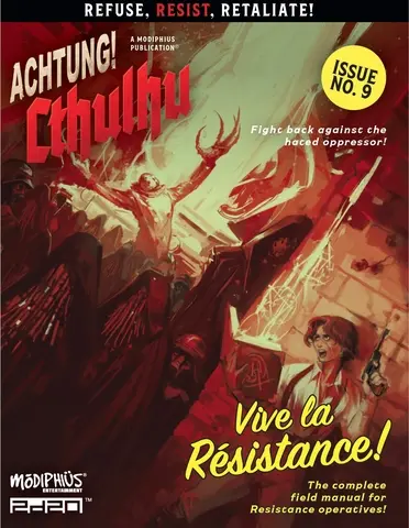 Cover: 9781802810905 | Achtung! Cthulhu 2d20: Vive La Resistance | englisch