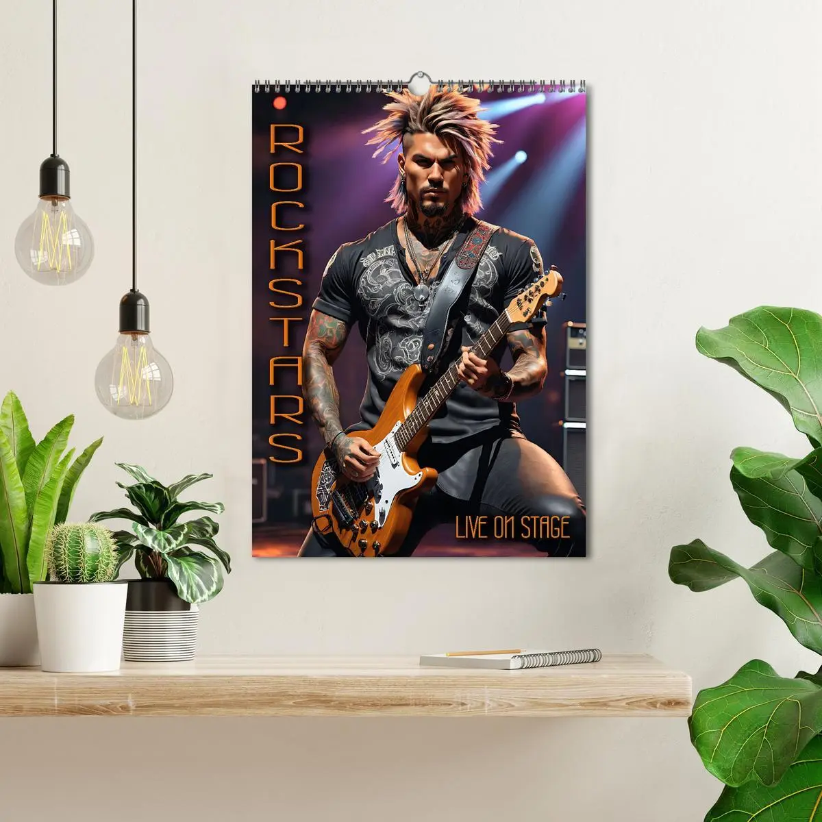 Bild: 9783516290905 | Rockstars - Live on Stage (Wandkalender 2026 DIN A3 hoch), CALVENDO...