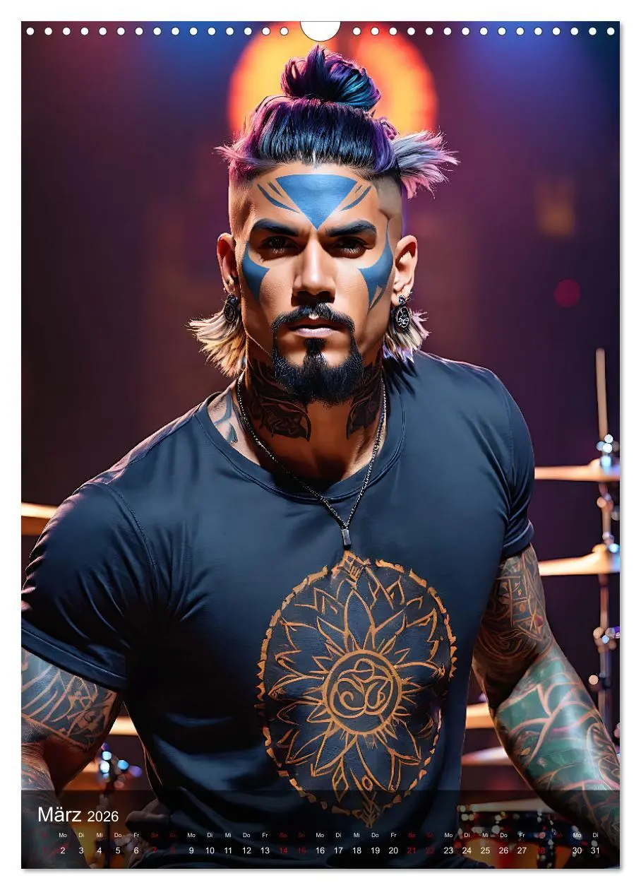 Bild: 9783516290905 | Rockstars - Live on Stage (Wandkalender 2026 DIN A3 hoch), CALVENDO...