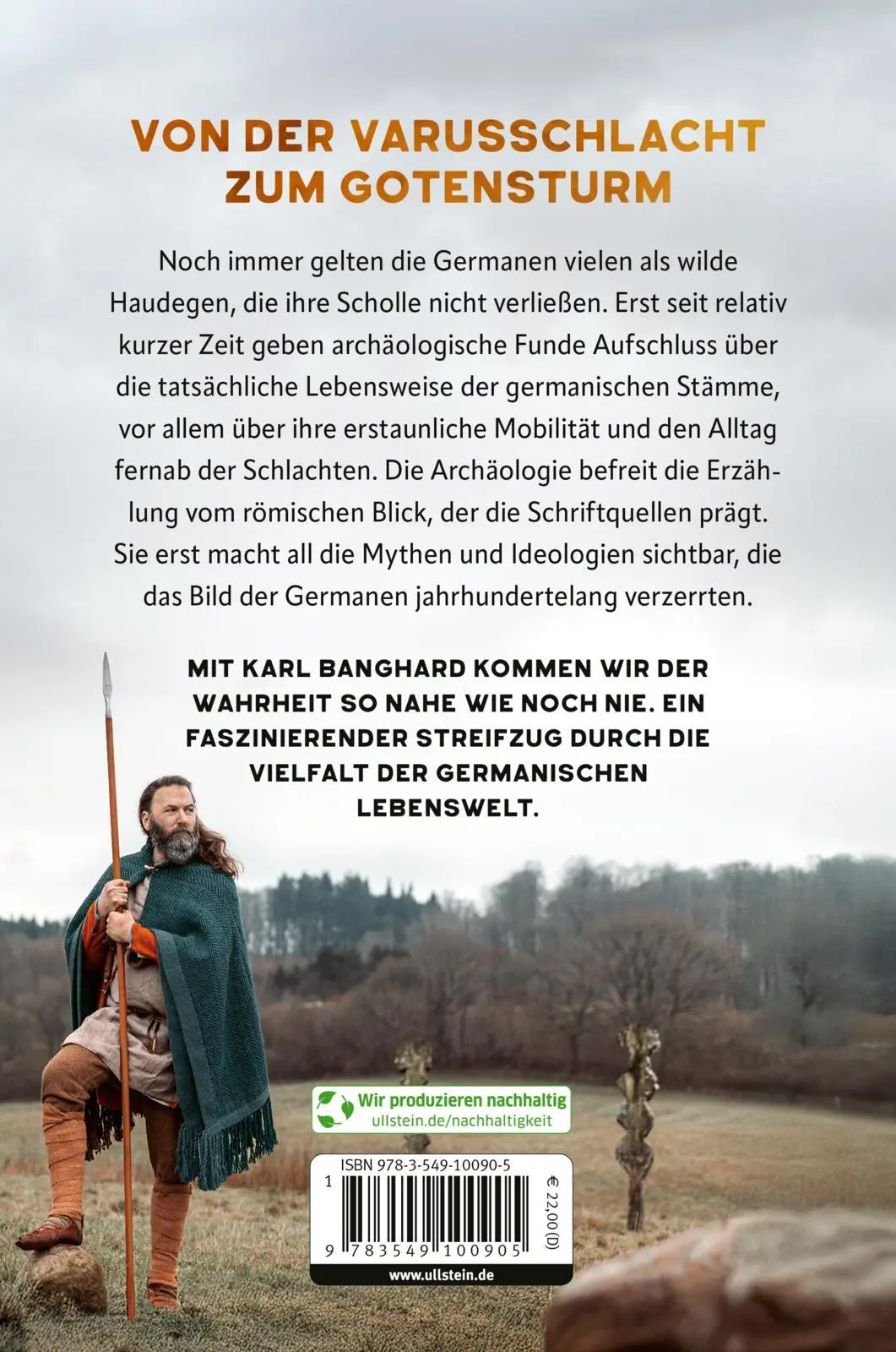 Rückseite: 9783549100905 | Die wahre Geschichte der Germanen | Karl Banghard | Taschenbuch | 2025