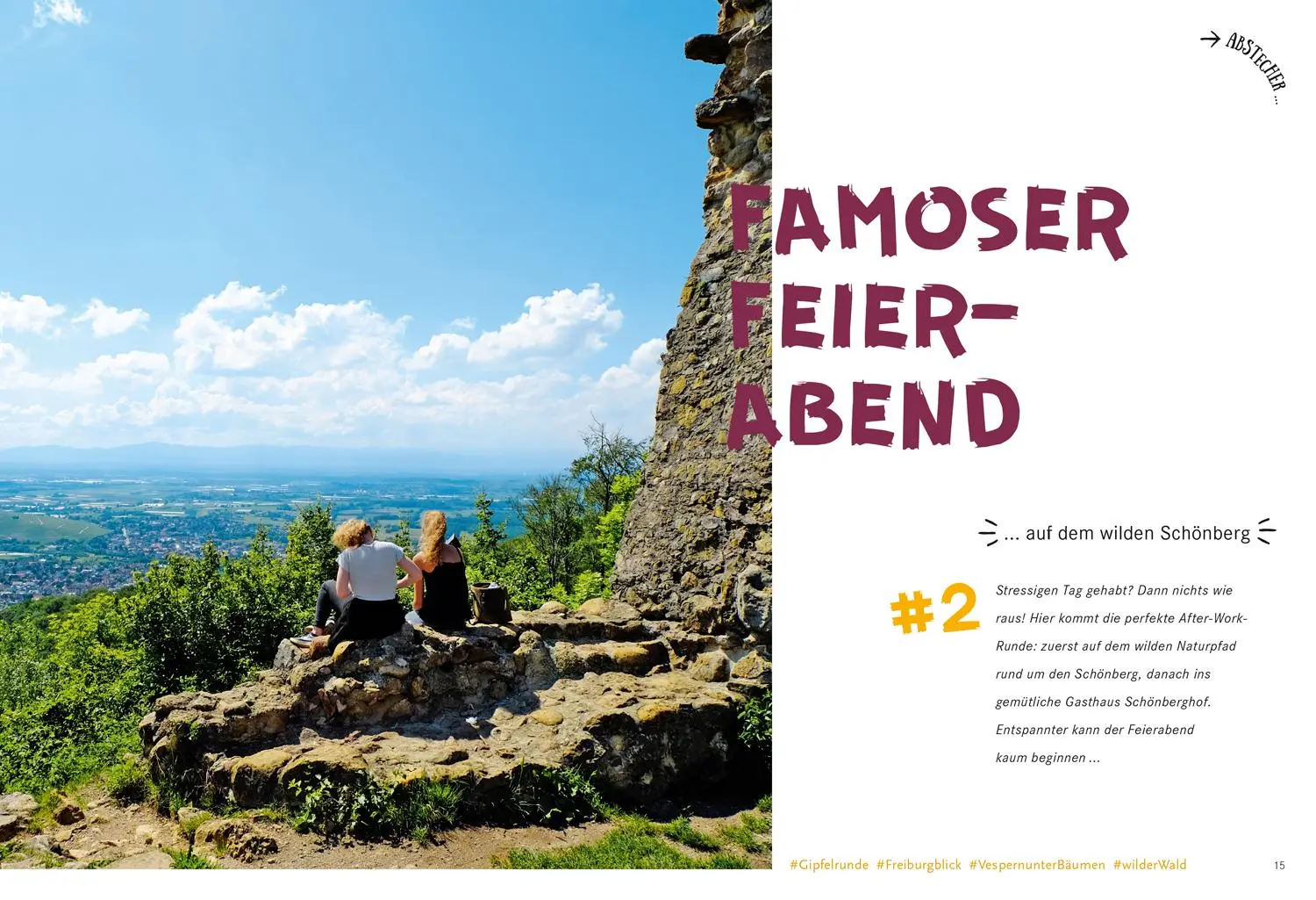 Bild: 9783770180905 | 52 kleine &amp; große Eskapaden in und um Freiburg | Ab nach draußen!