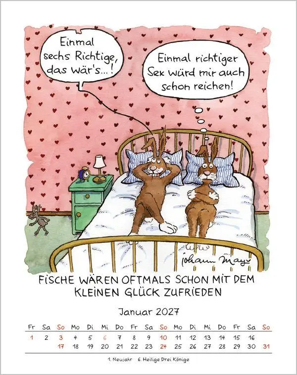 Bild: 9783819300905 | Fische 2027 | Verlag Korsch | Kalender | Spiralbindung | 13 S. | 2027