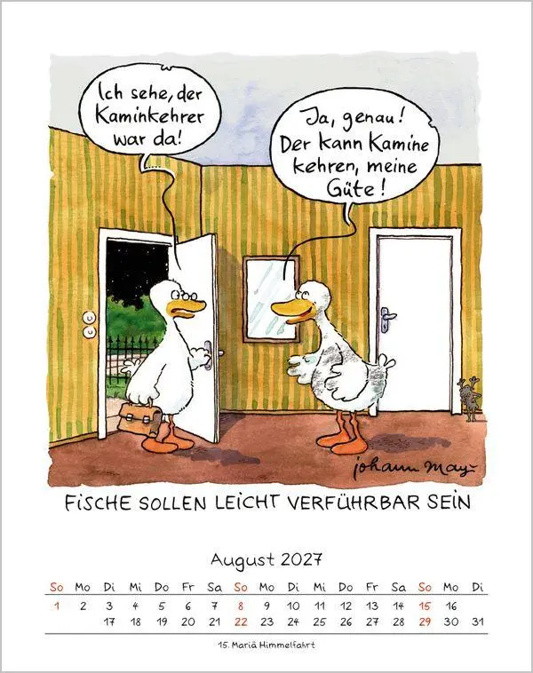 Bild: 9783819300905 | Fische 2027 | Verlag Korsch | Kalender | Spiralbindung | 13 S. | 2027