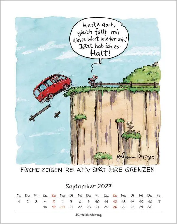 Bild: 9783819300905 | Fische 2027 | Verlag Korsch | Kalender | Spiralbindung | 13 S. | 2027
