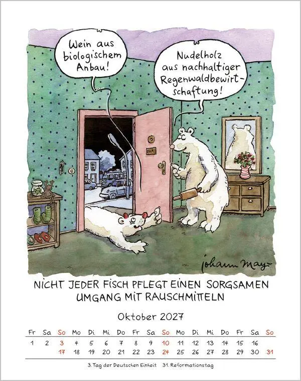 Bild: 9783819300905 | Fische 2027 | Verlag Korsch | Kalender | Spiralbindung | 13 S. | 2027