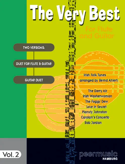 Cover: 9783954560905 | The Very Best For Flute and Guitar Vol. 2 | Irish Folk Tunes | Carolan