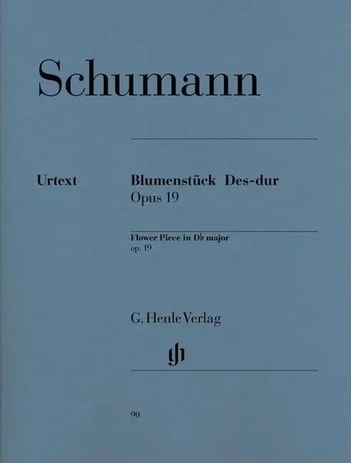 Cover: 9790201800905 | Flower Piece In D Flat Major Op. 19 | Robert Schumann | Taschenbuch