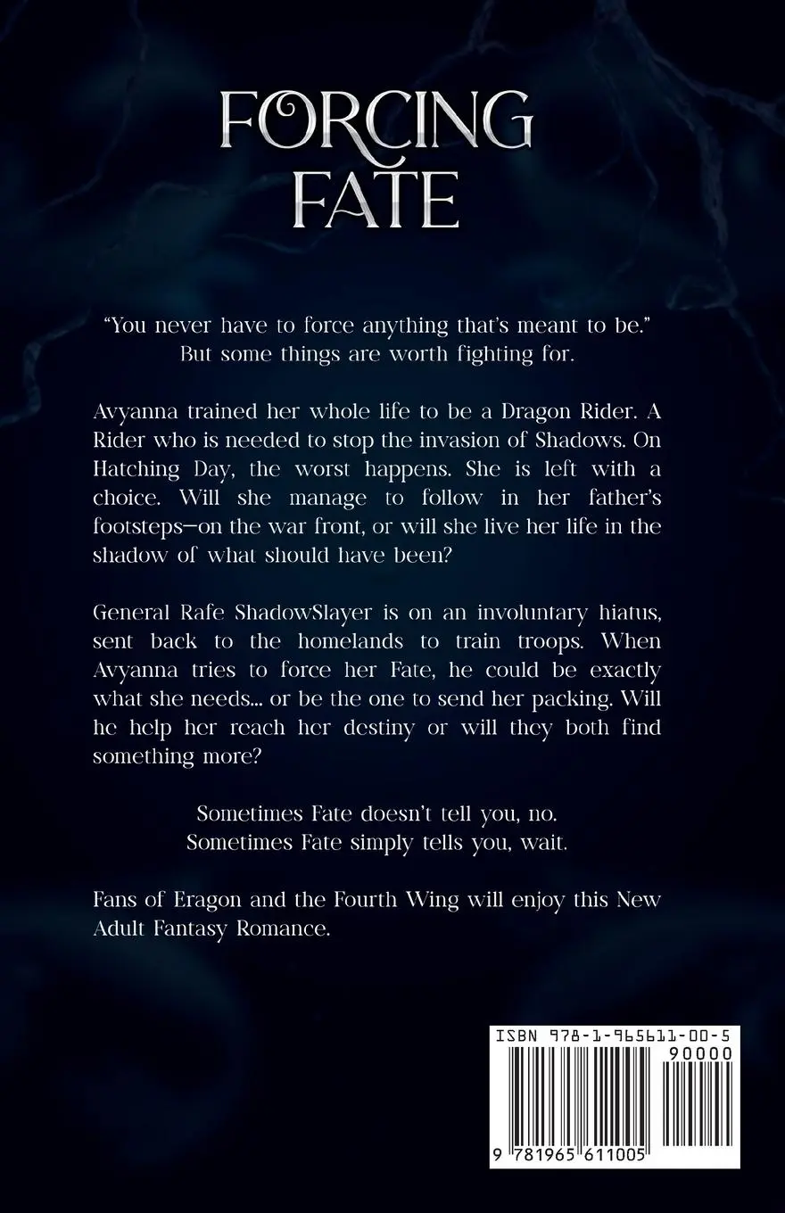 Rückseite: 9781965611005 | Forcing Fate | Book One of the Fate Unraveled Trilogy | M. A. Frick
