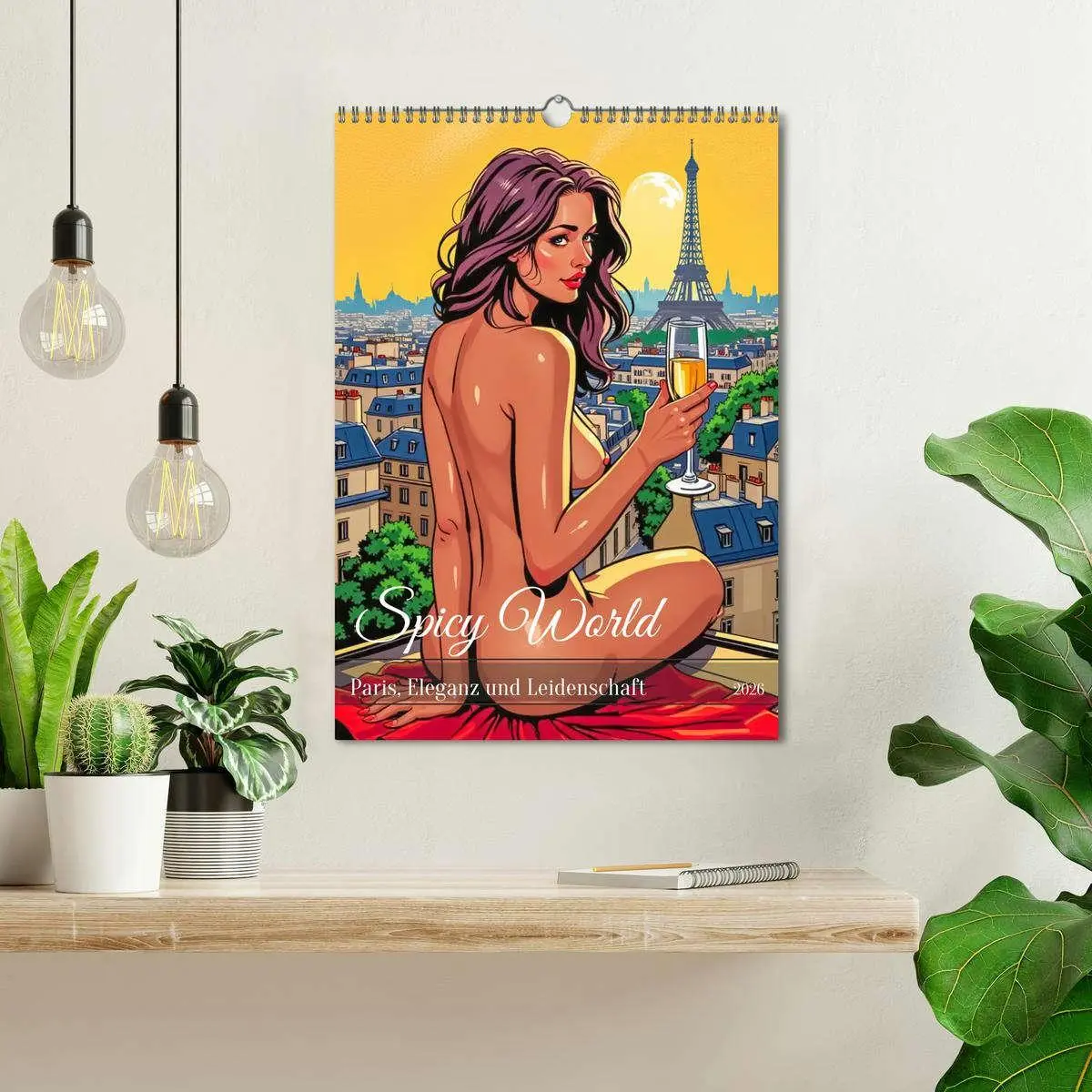 Bild: 9783457301005 | Spicy World - Paris, Eleganz und Leidenschaft (Wandkalender 2026...