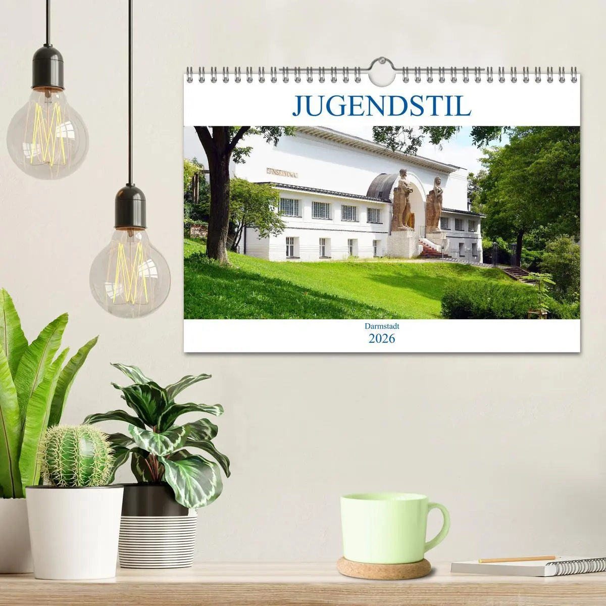 Bild: 9783457851005 | Jugendstil - Darmstadt (Wandkalender 2026 DIN A4 quer), CALVENDO...