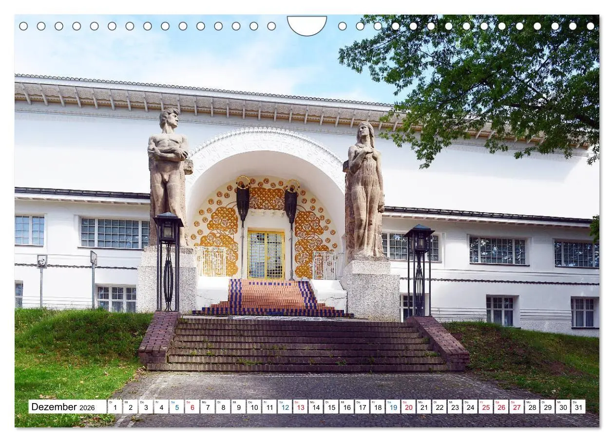 Bild: 9783457851005 | Jugendstil - Darmstadt (Wandkalender 2026 DIN A4 quer), CALVENDO...