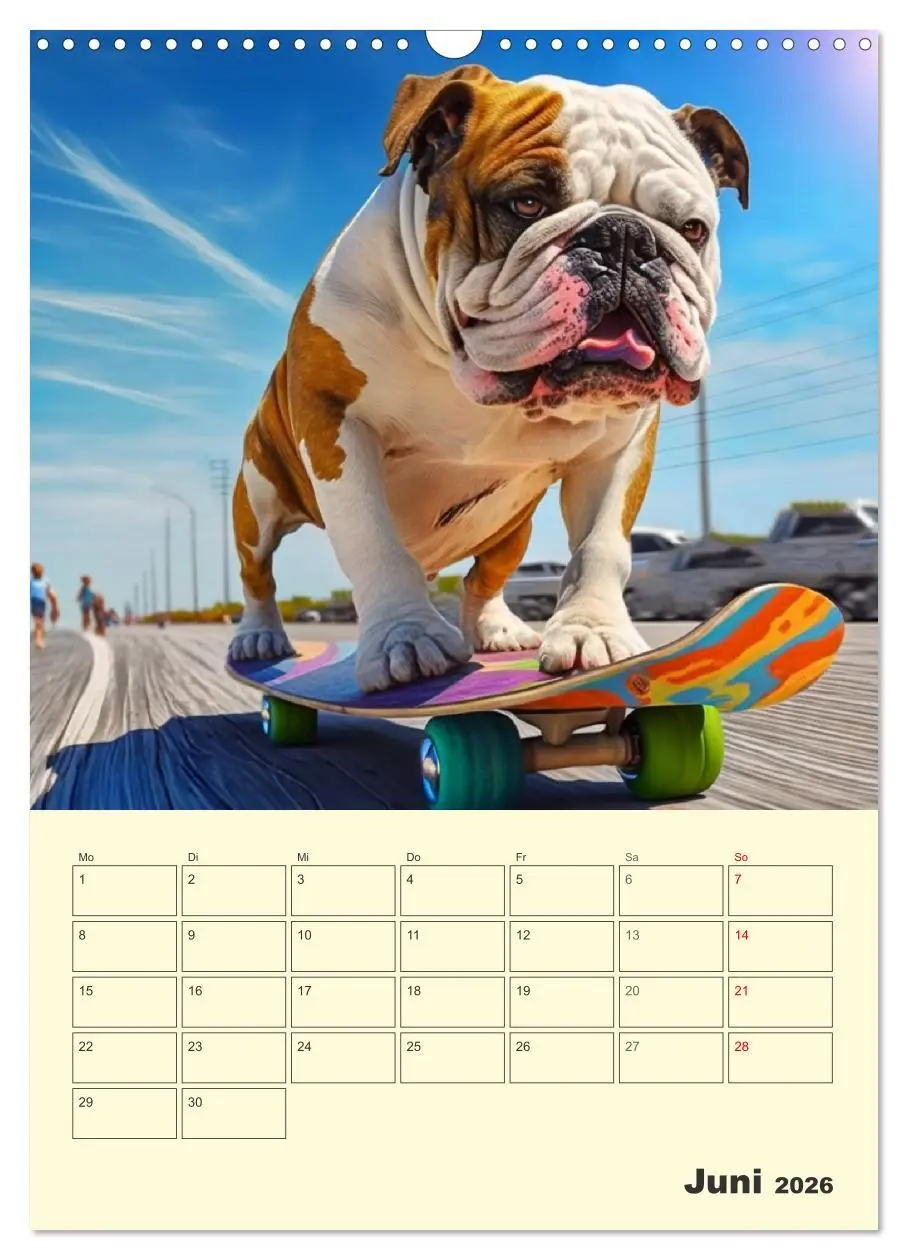 Bild: 9783516321005 | English Bulldogs. Fröhliche Dickköpfe mit Charakter (Wandkalender...
