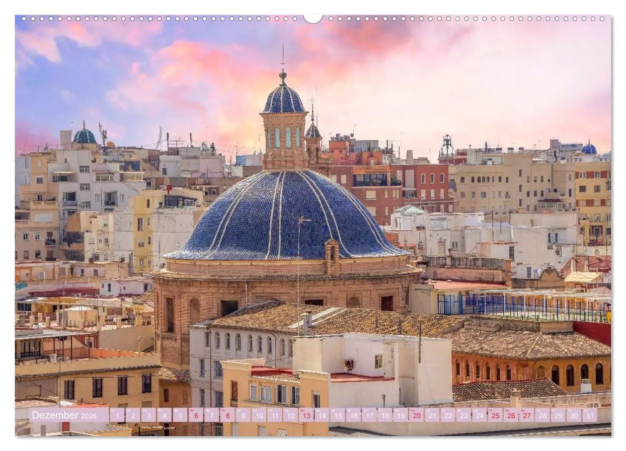Bild: 9783516701005 | Zauberhaftes Valencia (Wandkalender 2026 DIN A2 quer), CALVENDO...