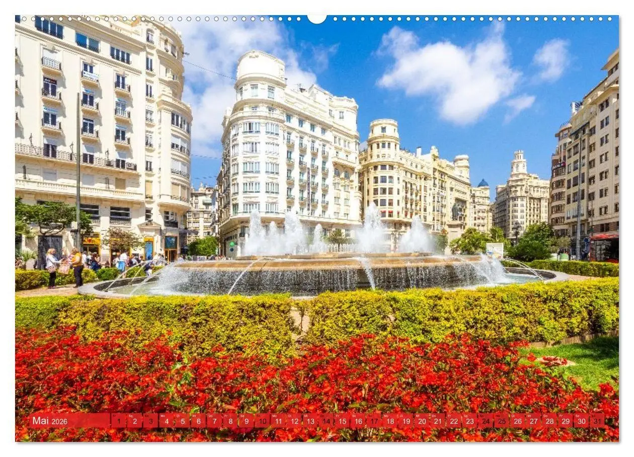 Bild: 9783516701005 | Zauberhaftes Valencia (Wandkalender 2026 DIN A2 quer), CALVENDO...
