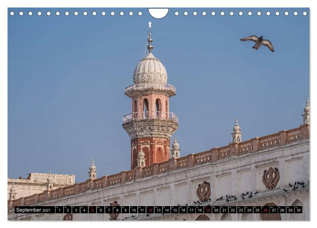 Bild: 9783569721005 | Amritsar - Der goldene Tempel (Wandkalender 2027 DIN A4 quer),...