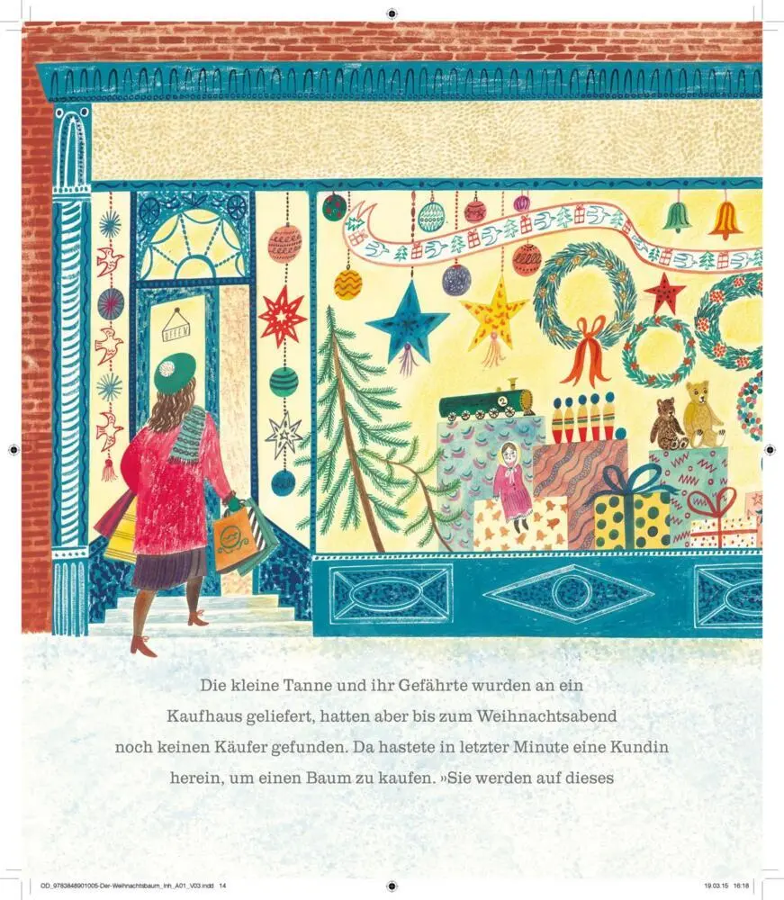 Rückseite: 9783848901005 | Der Weihnachtsbaum | Delia Huddy | Buch | 32 S. | Deutsch | 2015
