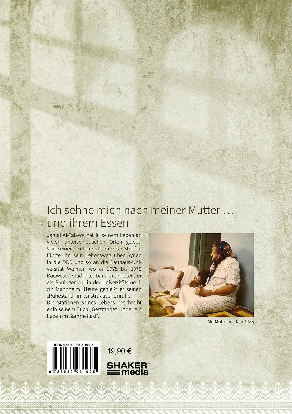 Rückseite: 9783989031005 | Kochen wie in Palästina mit Jamal | Jamal Al-Talawe | Taschenbuch