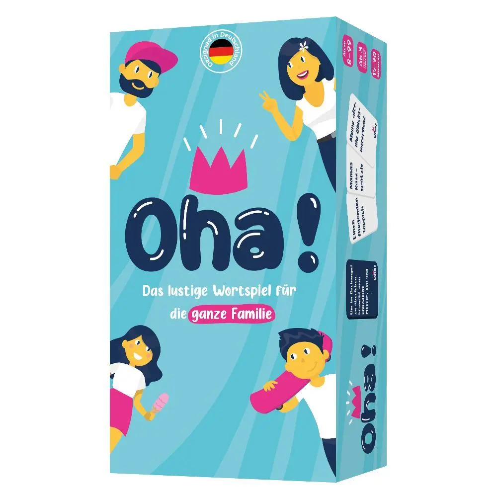 Cover: 3770011991105 | Oha! | Das Familienspiel | Brissy (u. a.) | Spiel | OHA-ORGL | Deutsch