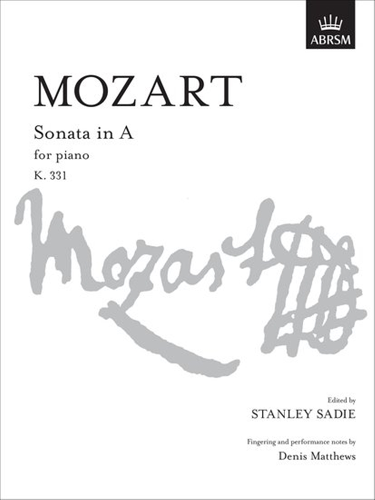 Cover: 9781854721105 | Sonata In A K.331 | Wolfgang Amadeus Mozart | Noten | Buch | 1989