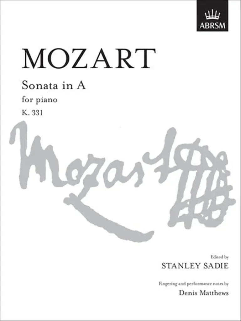 Cover: 9781854721105 | Sonata In A K.331 | Wolfgang Amadeus Mozart | Noten | Buch | 1989