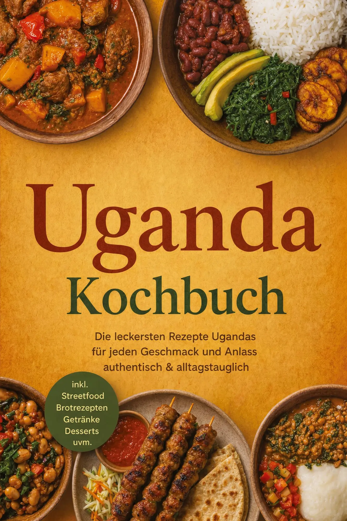 Cover: 9783694381105 | Uganda Kochbuch: Die leckersten Rezepte Ugandas für jeden Geschmack...