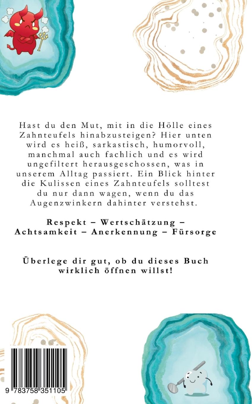 Rückseite: 9783758351105 | Zahnmedizinische Fachangestellte | der Zahnteufel | Taschenbuch | 2024
