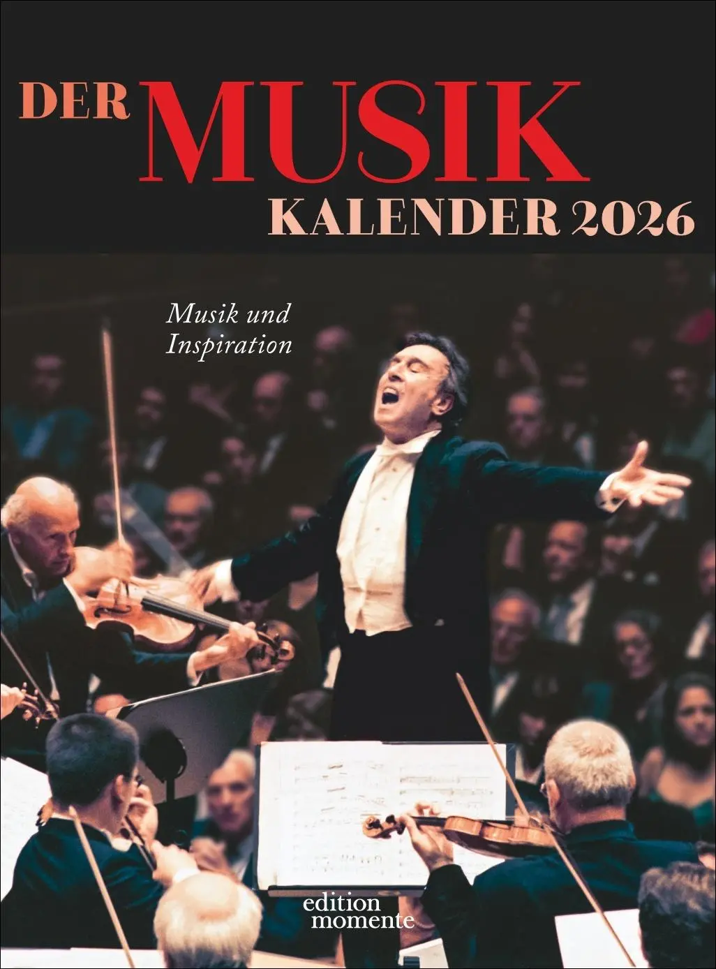 Cover: 9783840041105 | Der Musik Kalender Wochenkalender 2026 | Melanie Unseld | Kalender