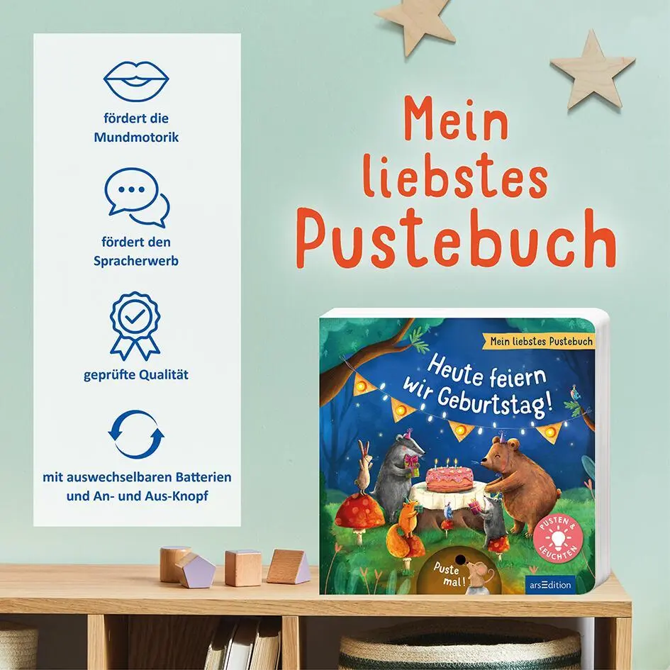 Bild: 9783845851105 | Mein liebstes Pustebuch - Heute feiern wir Geburtstag! | Maria Höck