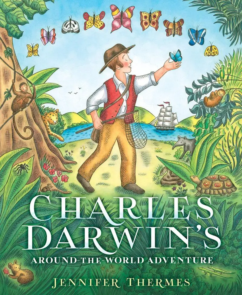 Cover: 9781419721205 | Charles Darwin's Around-The-World Adventure | A Picture Book | Thermes