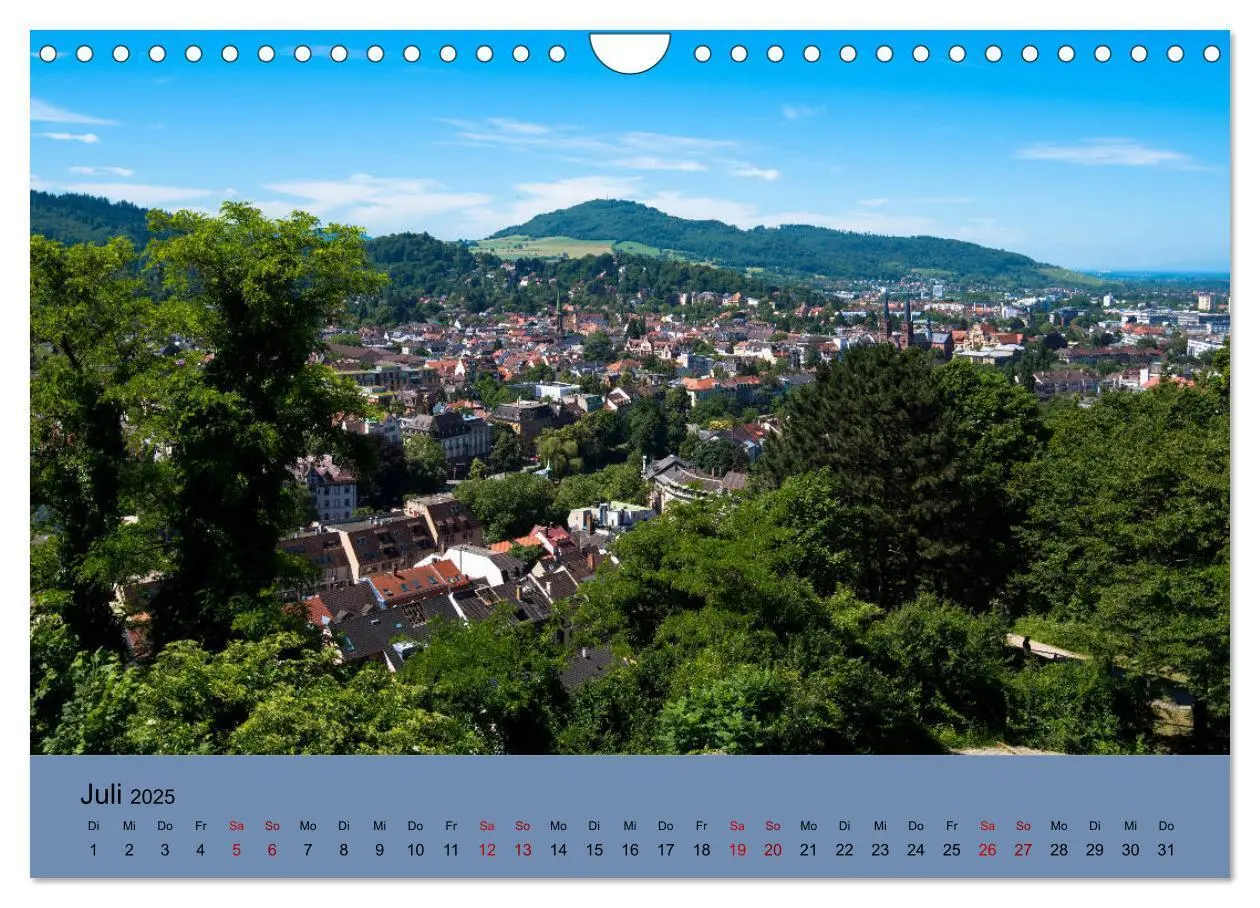 Bild: 9783435361205 | Wundervolles Freiburg (Wandkalender 2025 DIN A4 quer), CALVENDO...