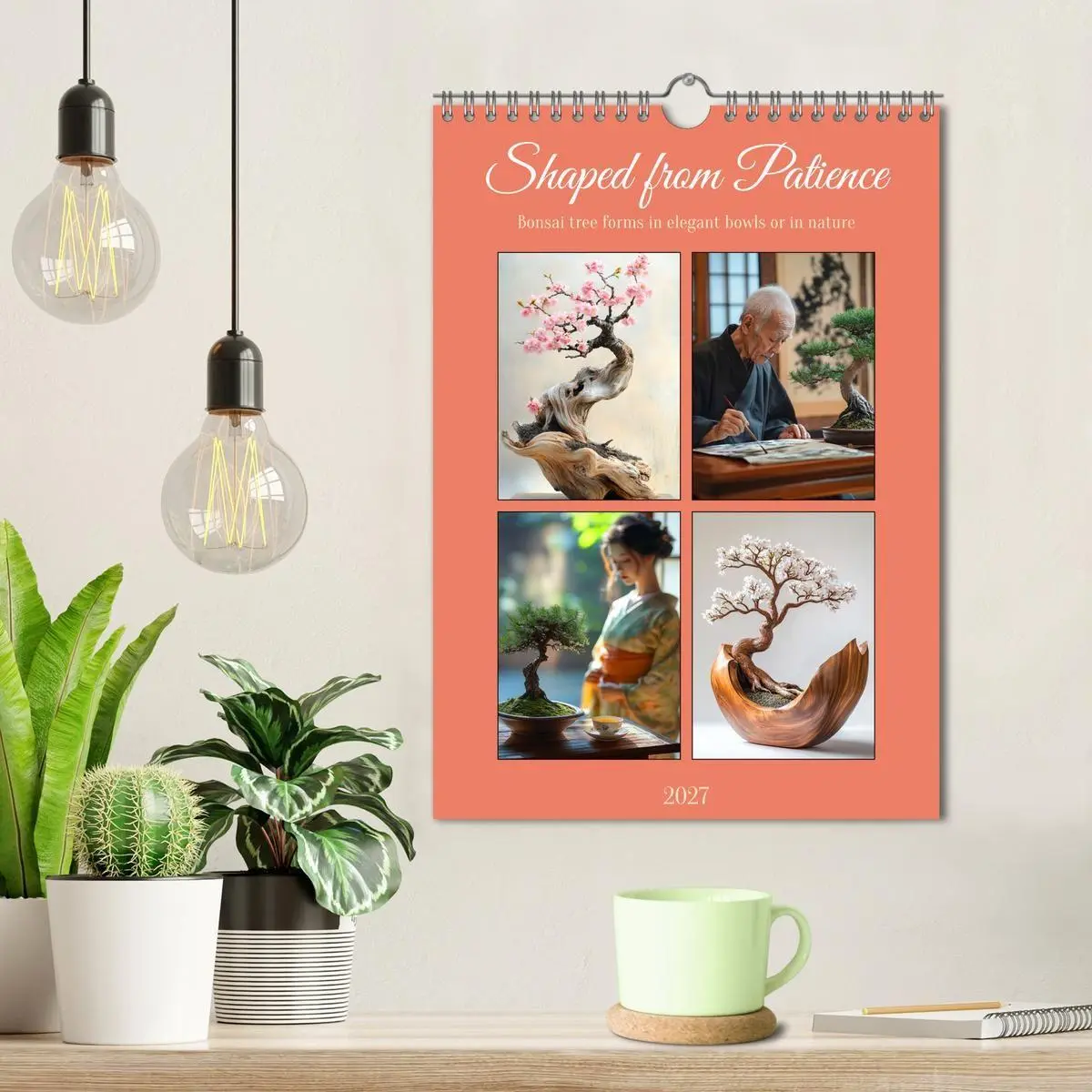 Bild: 9783516921205 | Shaped from Patience (Wall Calendar 2027 DIN A4 portrait), CALVENDO...