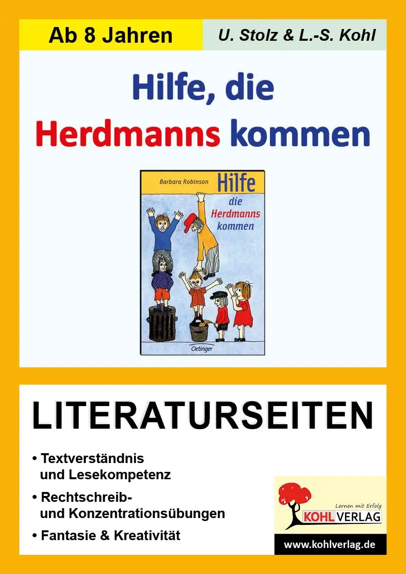 Cover: 9783866321205 | Hilfe die Herdmanns kommen / Literaturseiten | Stolz | Broschüre