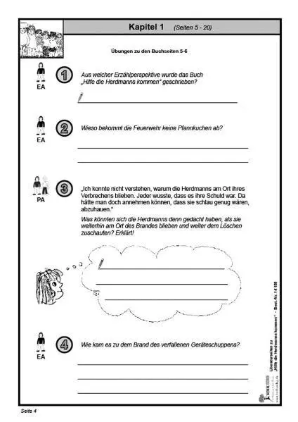 Bild: 9783866321205 | Hilfe die Herdmanns kommen / Literaturseiten | Stolz | Broschüre