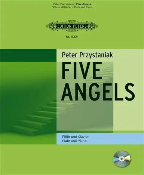 Cover: 9790014111205 | Five Angels | Für Flöte und Klavier | Peter Przystaniak | Taschenbuch