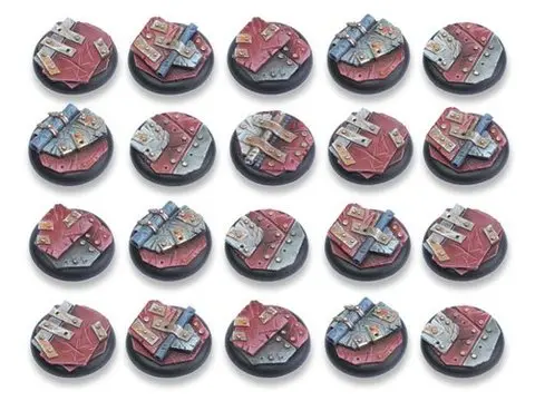 Cover: 704270721305 | Scrap Steel Bases - 30mm Round Lip DEAL (20) | deutsch | Tabletop-Art