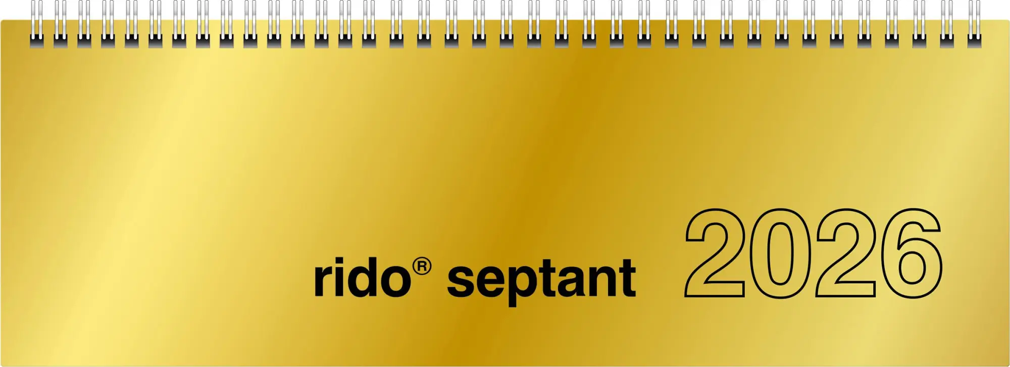 Cover: 4003273791305 | rido/idé 7036121916 Querterminbuch Mod. septant 2026 305×105 mm,...