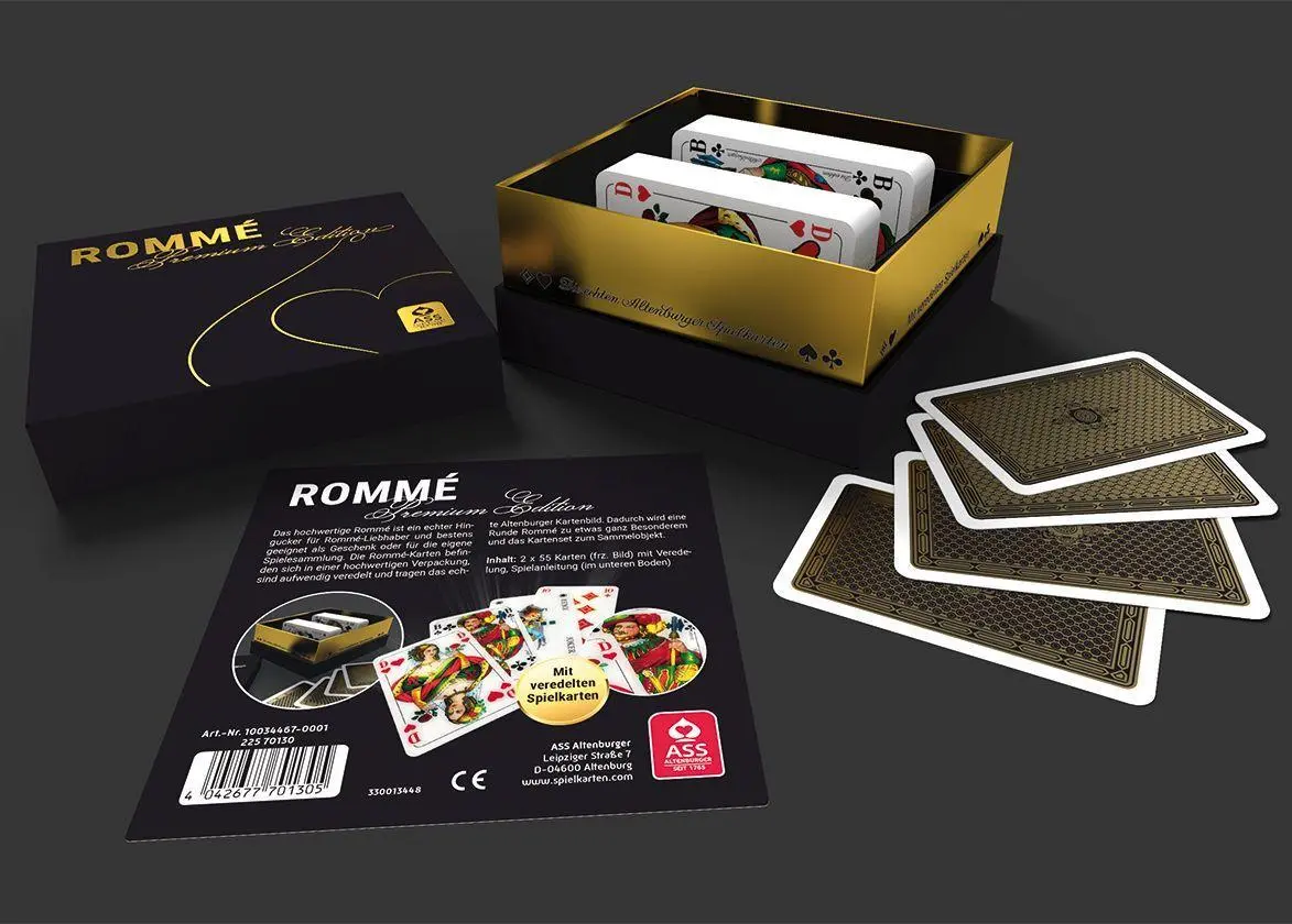 Bild: 4042677701305 | Hochwertiges Geschenkset Rommé | ASS Altenburger | Spiel | Deutsch