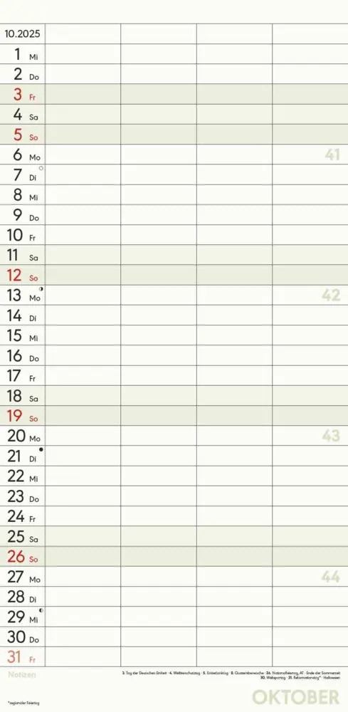Bild: 4251732341305 | Alpha Edition - Familienplaner XL 2025 Familienkalender, 22x45cm,...