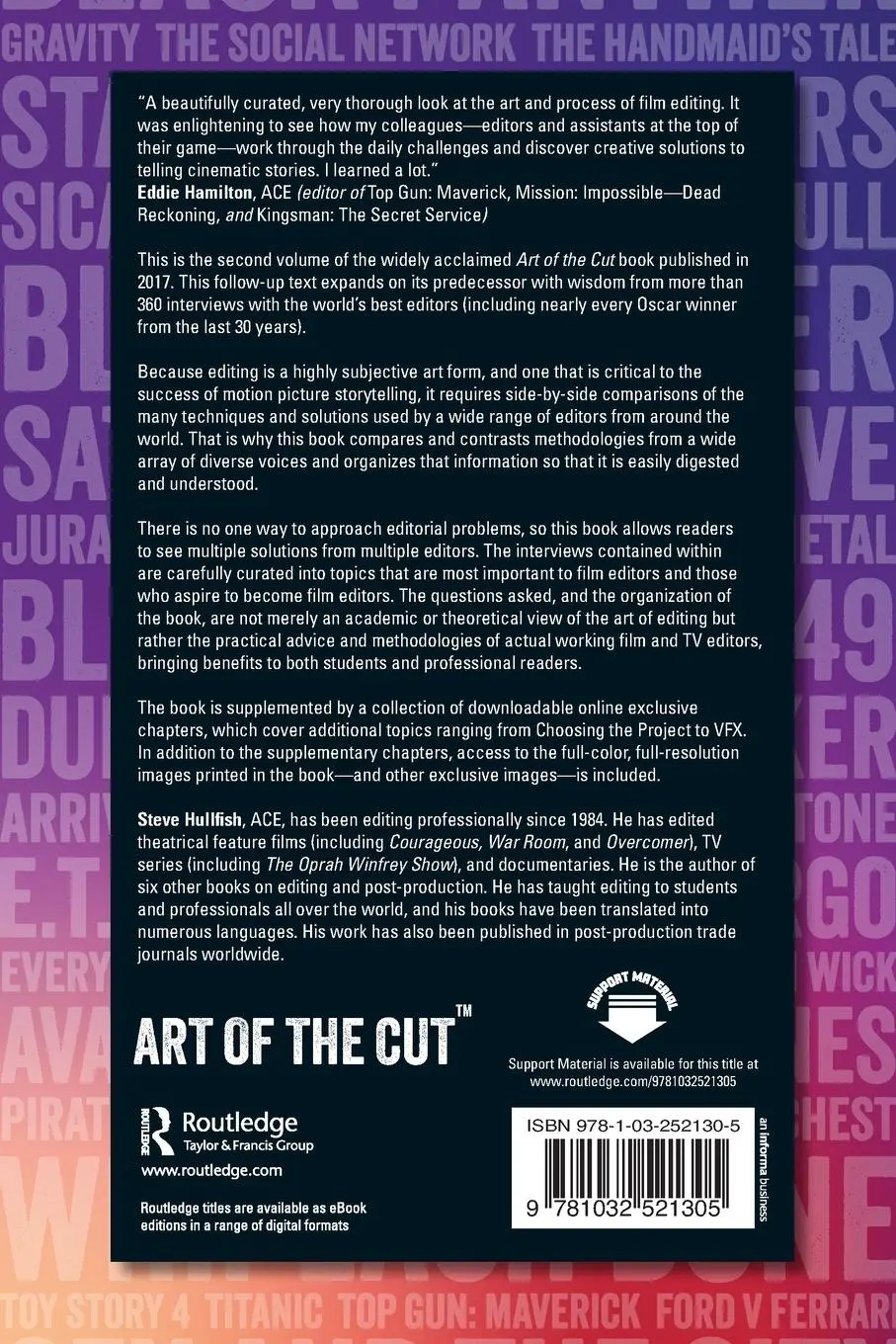 Rückseite: 9781032521305 | Art of the Cut | Conversations with Film and TV Editors, Volume II