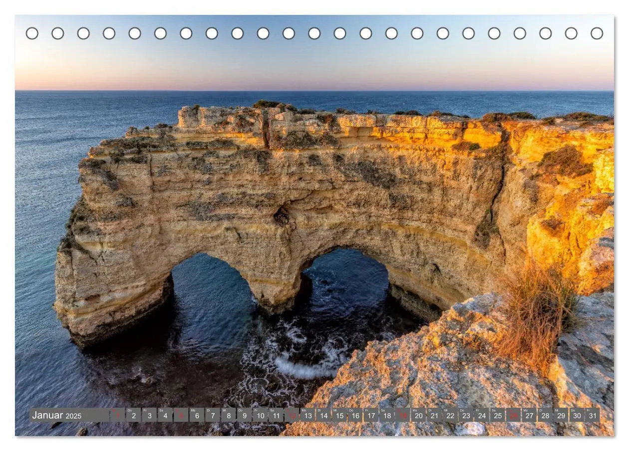 Bild: 9783435041305 | Die Algarve - Portugals märchenhafte Felsenküste (Tischkalender...