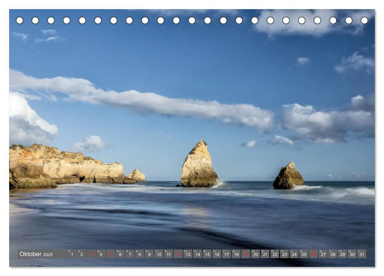 Bild: 9783435041305 | Die Algarve - Portugals märchenhafte Felsenküste (Tischkalender...