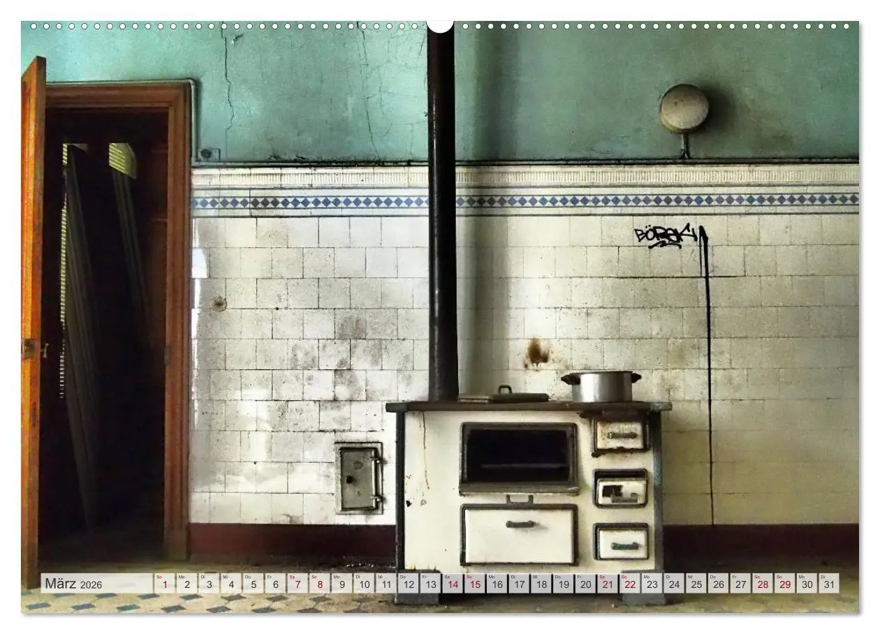 Bild: 9783457681305 | Lost Places Kalender - Daylight (hochwertiger Premium Wandkalender...