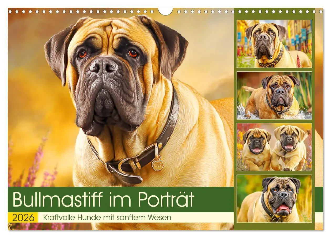 Cover: 9783516531305 | Bullmastiff im Porträt. Kraftvolle Hunde mit sanftem Wesen...