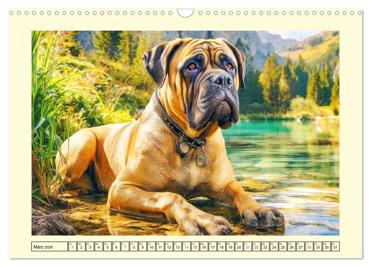 Bild: 9783516531305 | Bullmastiff im Porträt. Kraftvolle Hunde mit sanftem Wesen...
